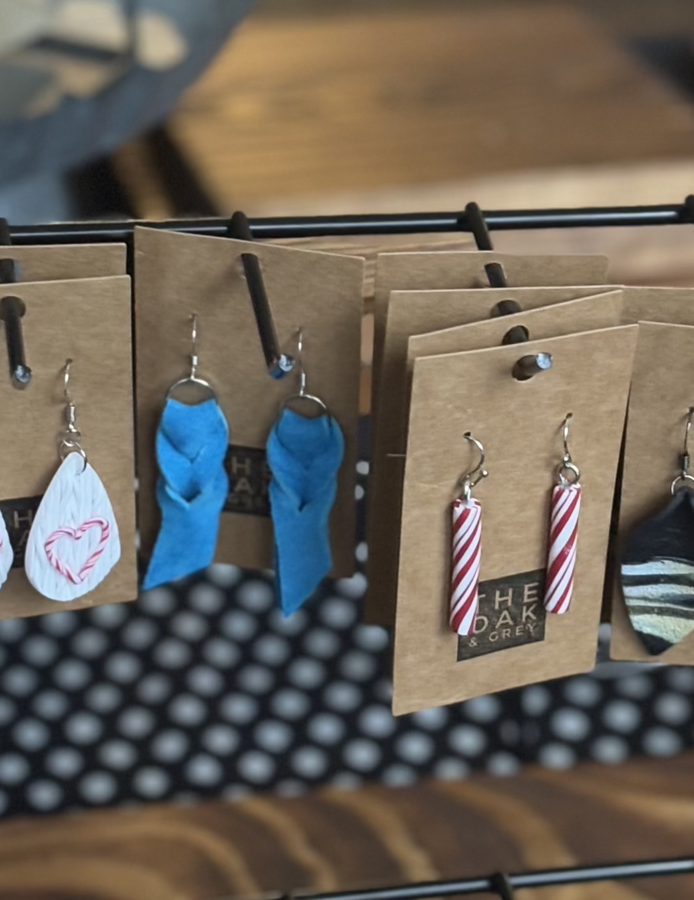 A variety of dangle earrings | The Oak & Grey