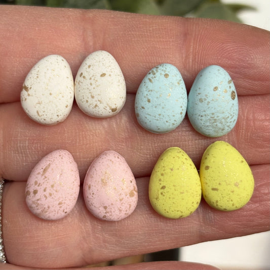 Chocolate Egg Stud | The Oak & Grey
