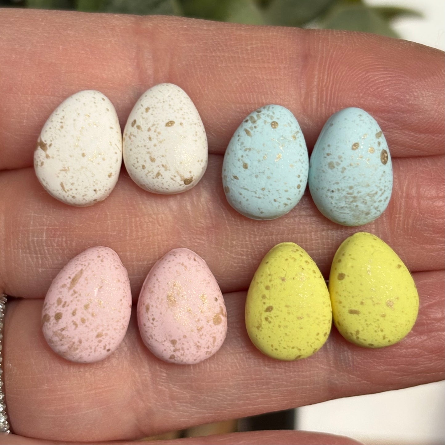 Chocolate Egg Stud | The Oak & Grey