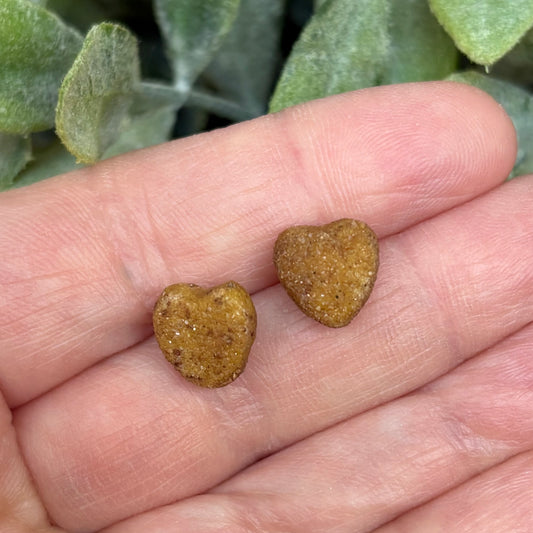 Heart Nug Stud Earrings | The Oak & Grey