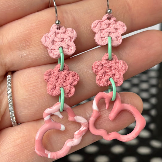 Cozy Bun Dangle Earrings | The Oak & Grey