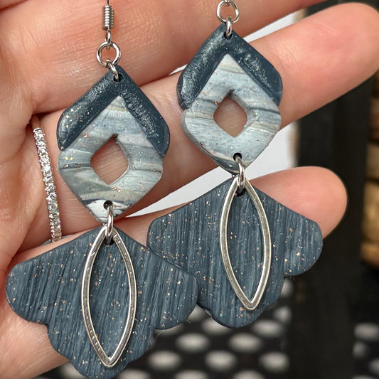 Wanderlust Drops Dangle Earrings | The Oak & Grey