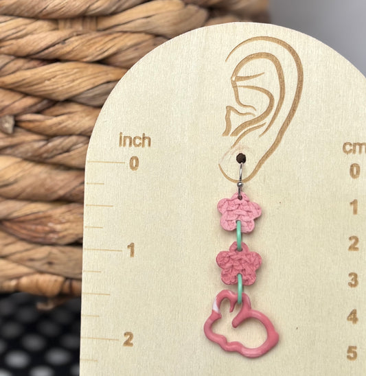 Cozy Bun Dangle Earrings | The Oak & Grey